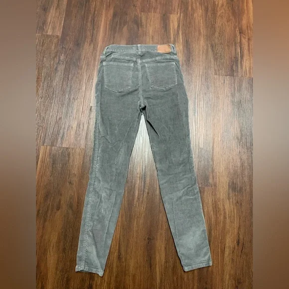 Madewell 10” High Rise Skinny Corduroy Pants - Picture 6 of 8